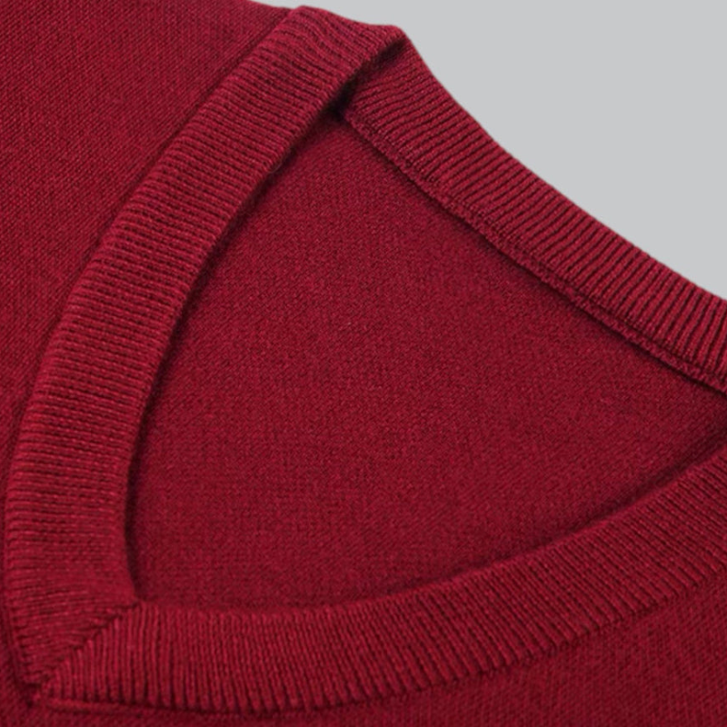 Vest Heren | Gebreide Bodywarmer | V-Hals & Klassiek Comfort