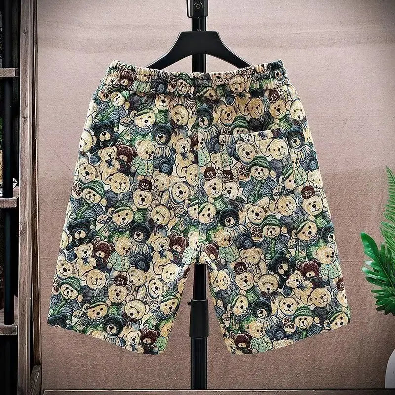 Heren Short | Oversized | Trekkoord | Zomer