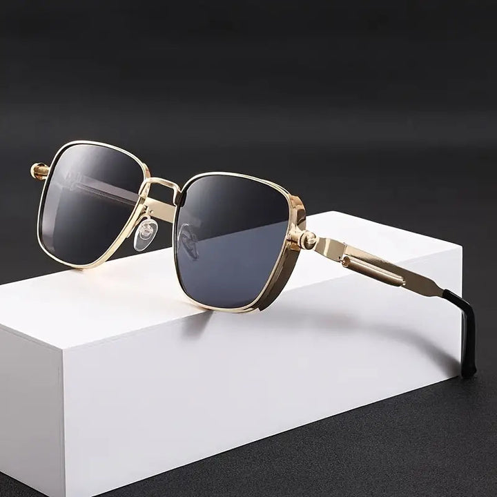 Heren Zonnebril | Aviator Design | Gepolariseerde Lenzen | UV400 Bescherming | Metalen Frame
