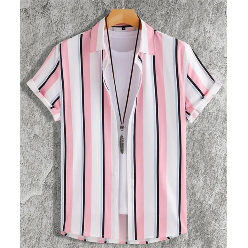 Heren Shirt | Vintage | Korte Mouw | Zomer