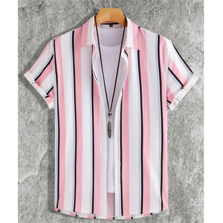 Heren Shirt | Vintage | Korte Mouw | Zomer