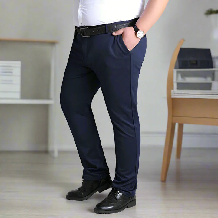 Heren Broeken | Zakelijk Casual | Elastisch & Ademend | Grote Maten & Comfort Fit