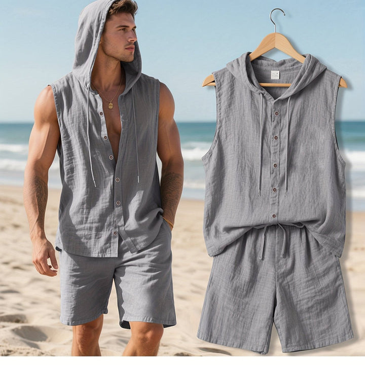 Heren Set | Casual | Met Capuchon | Zomer