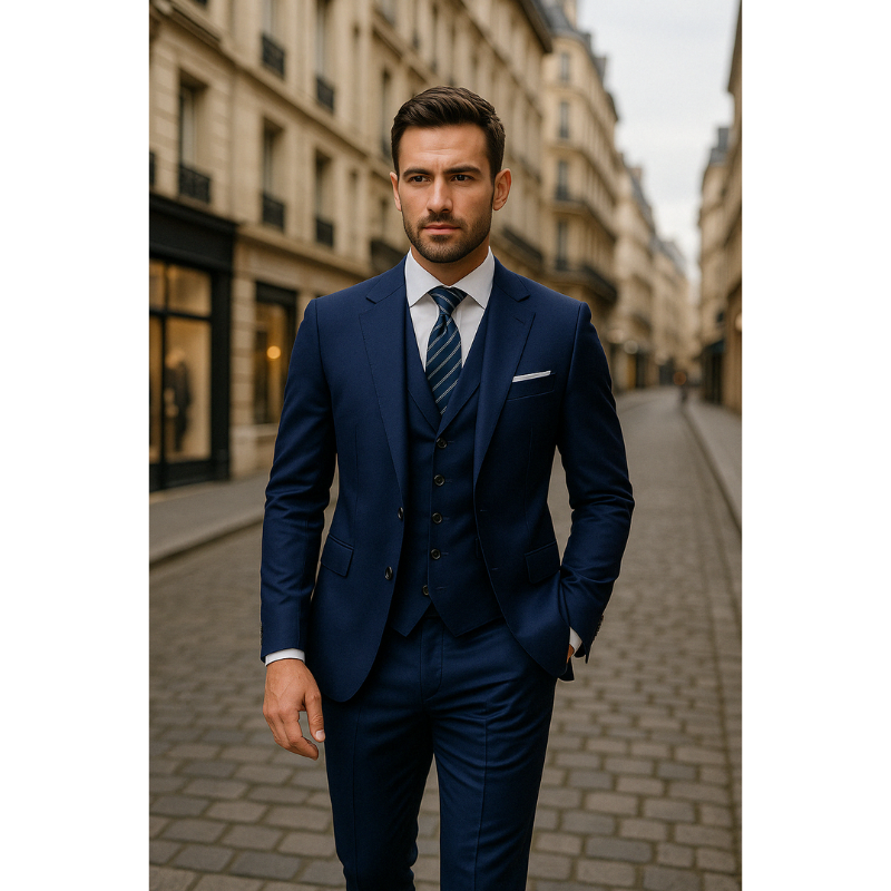 Jassen Heren | Slim Fit 3-Delige Set | Elegante Herenoutfit