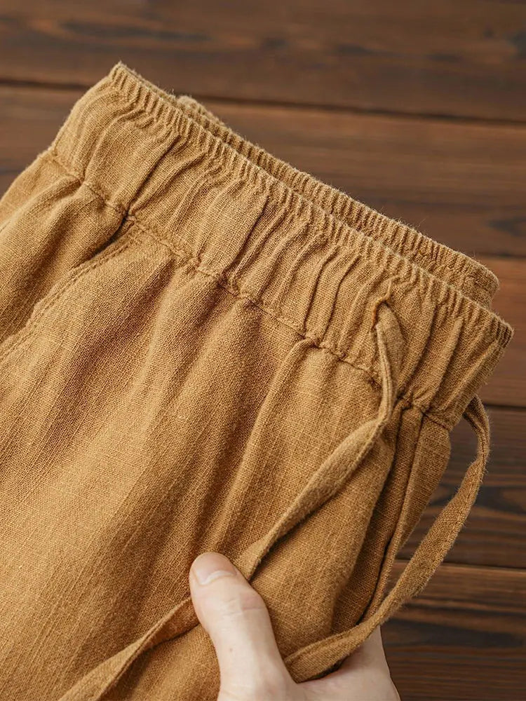 Heren Broek | Tapered | Met Trekkoord | Zomer