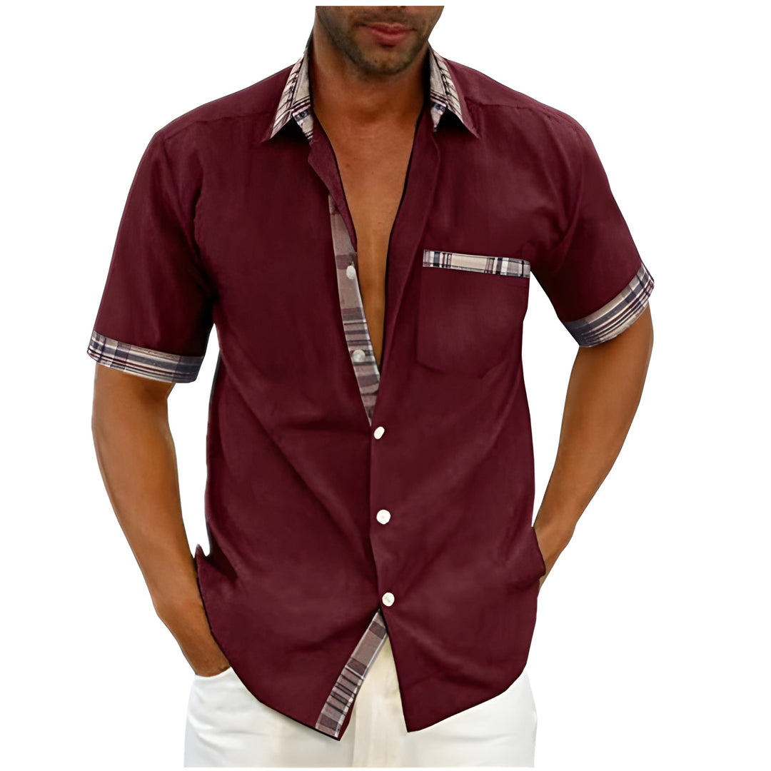 Heren Overhemd | Korte Mouwen & Stijlvol | Voor Elke Gelegenheid | Comfort Fit