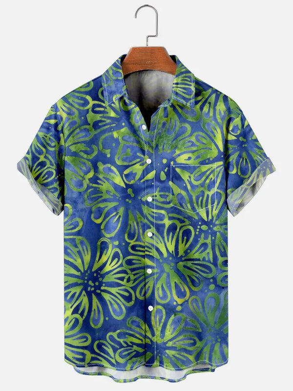 Heren Shirt | Elegant | Korte Mouw | Zomer