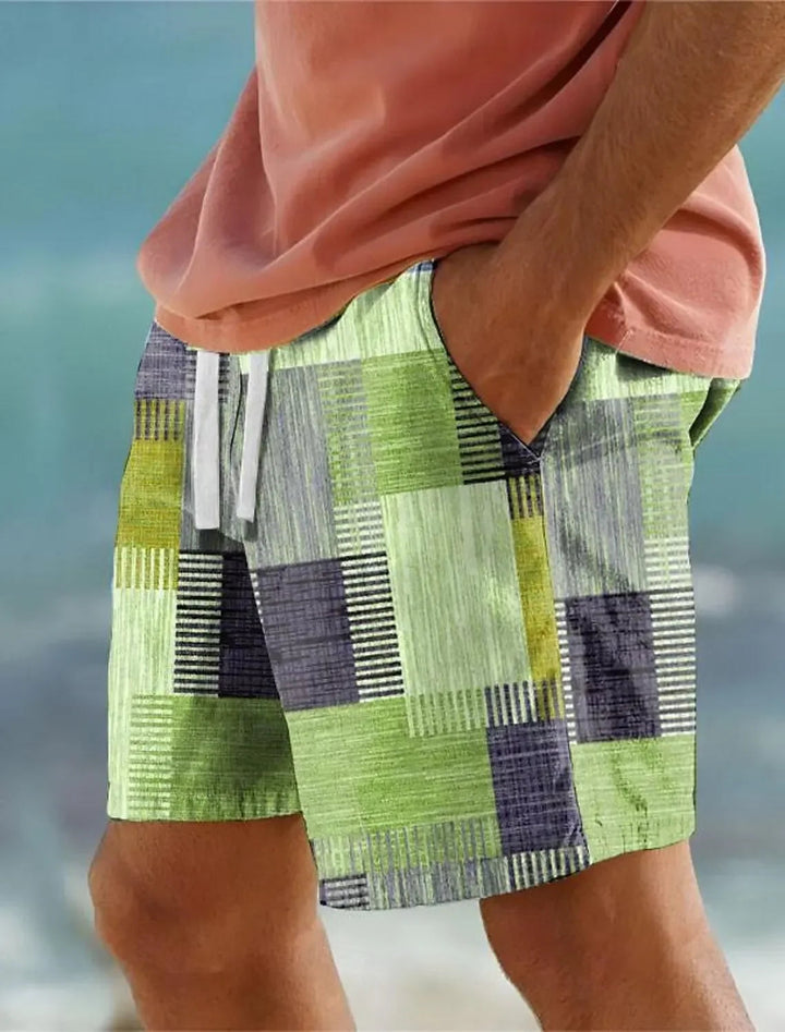 Heren Short | Vintage | Trekkoord | Zomer