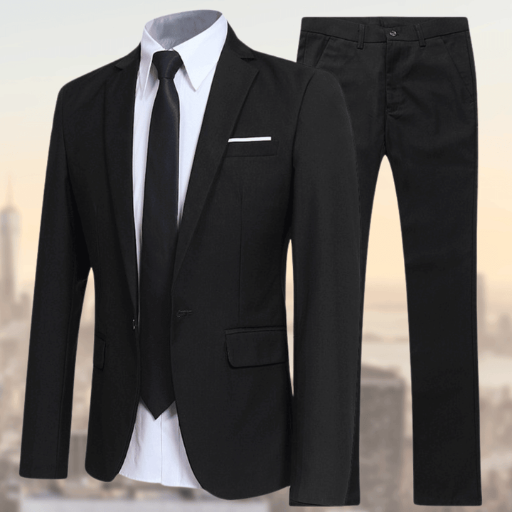Heren Tweedelig Pak | Casual Wedding Suit | Business & Ceremonie | Slim Fit Westwear Set