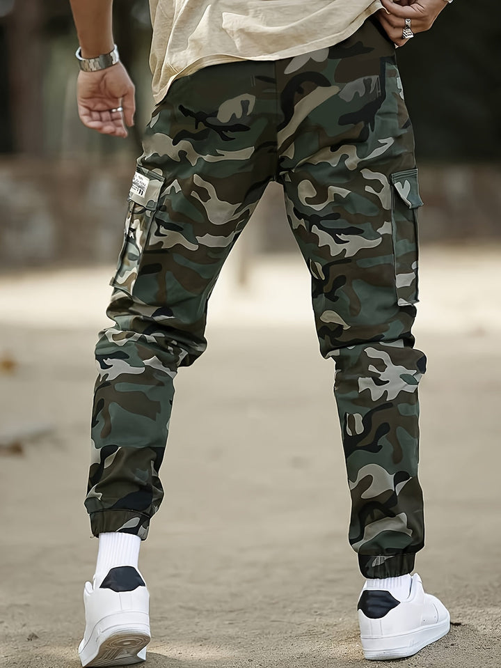 Heren Camouflage Cargobroek | Multifunctioneel voor Wandelen & Outdoor