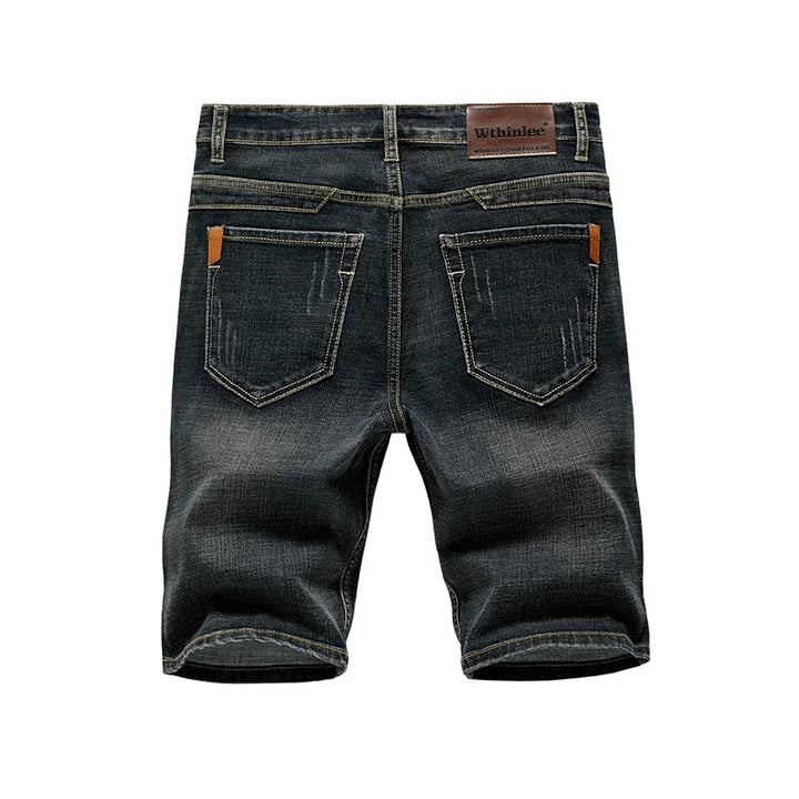 Heren Denim Short | Straight | Met Ritssluiting | Zomer
