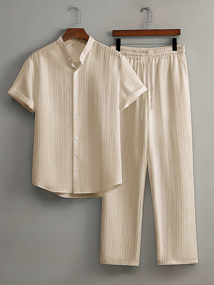 Heren Set | Zomer & Casual | Comfortabele Pasvorm | Modieus Design
