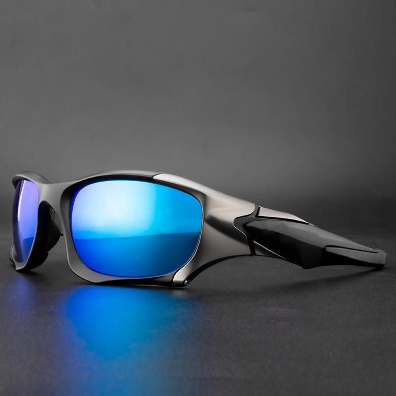 Herenbril | HD Zichtbaarheid & Antislip Grip | UV400 Bescherming | Licht Metaal