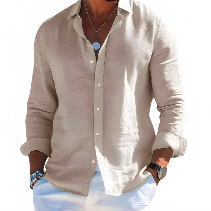 Heren Shirt | Slimfit | Lange Mouw | Lente