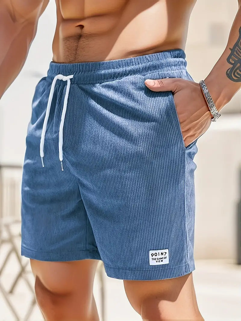 Heren Short | Straight | Trekkoord | Zomer