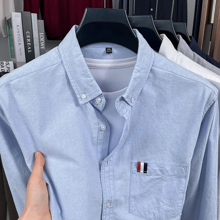 Heren Shirt | Elegant | Met Borstzak | Zomer