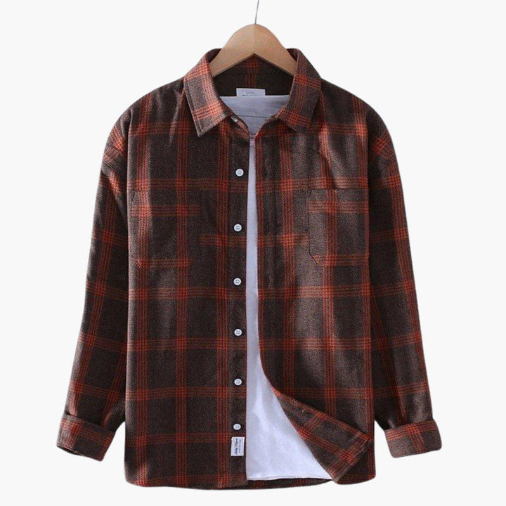 Heren Shirt | Oversized | Lange Mouw | Herfst