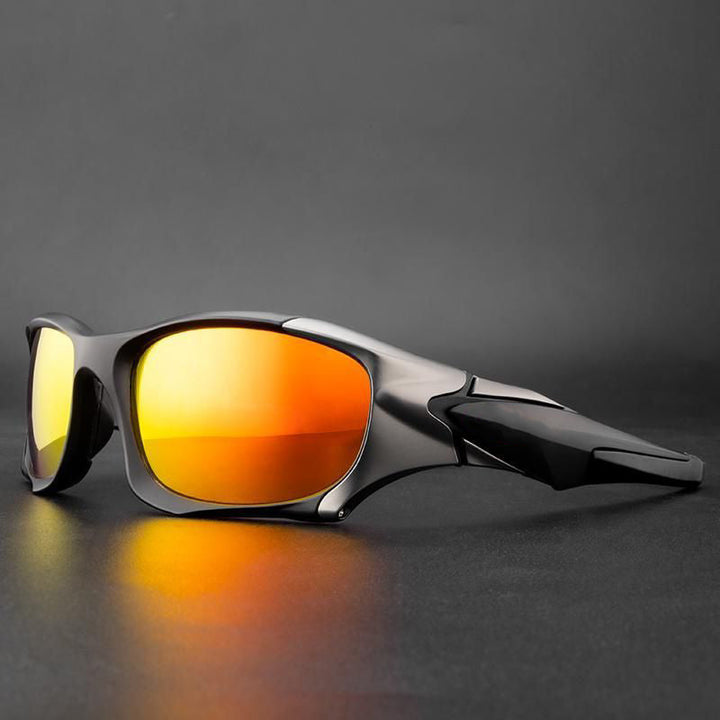 Herenbril | HD Zichtbaarheid & Antislip Grip | UV400 Bescherming | Licht Metaal