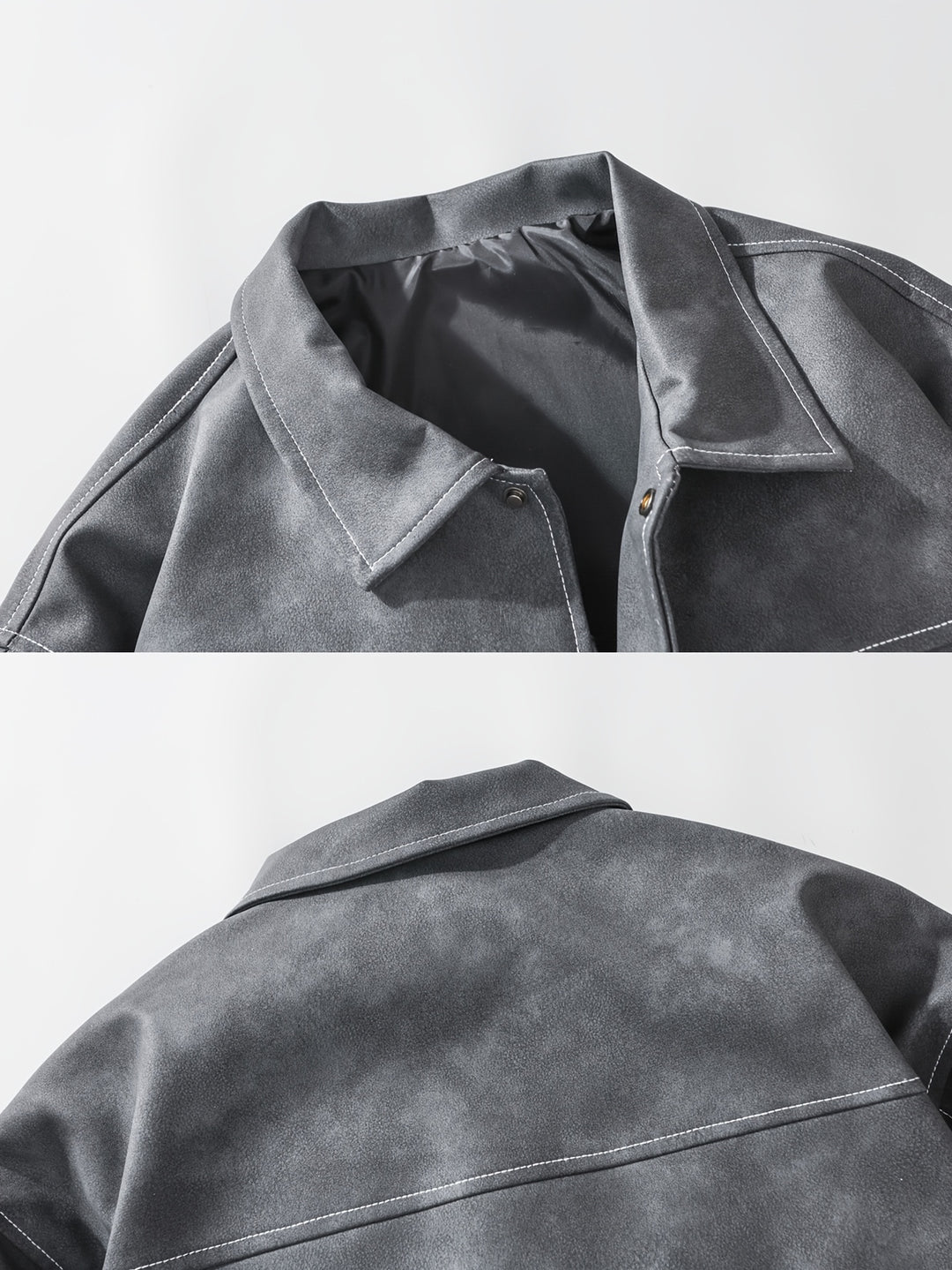 Heren Jas | Vintage | Met Drukknoopsluiting | Lente