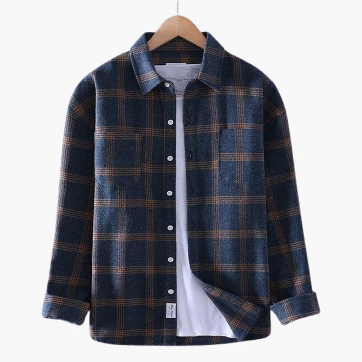 Heren Shirt | Oversized | Lange Mouw | Herfst