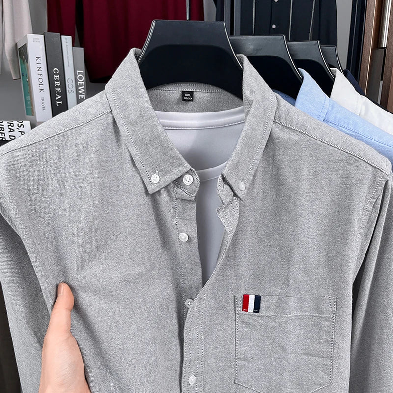 Heren Shirt | Elegant | Met Borstzak | Zomer