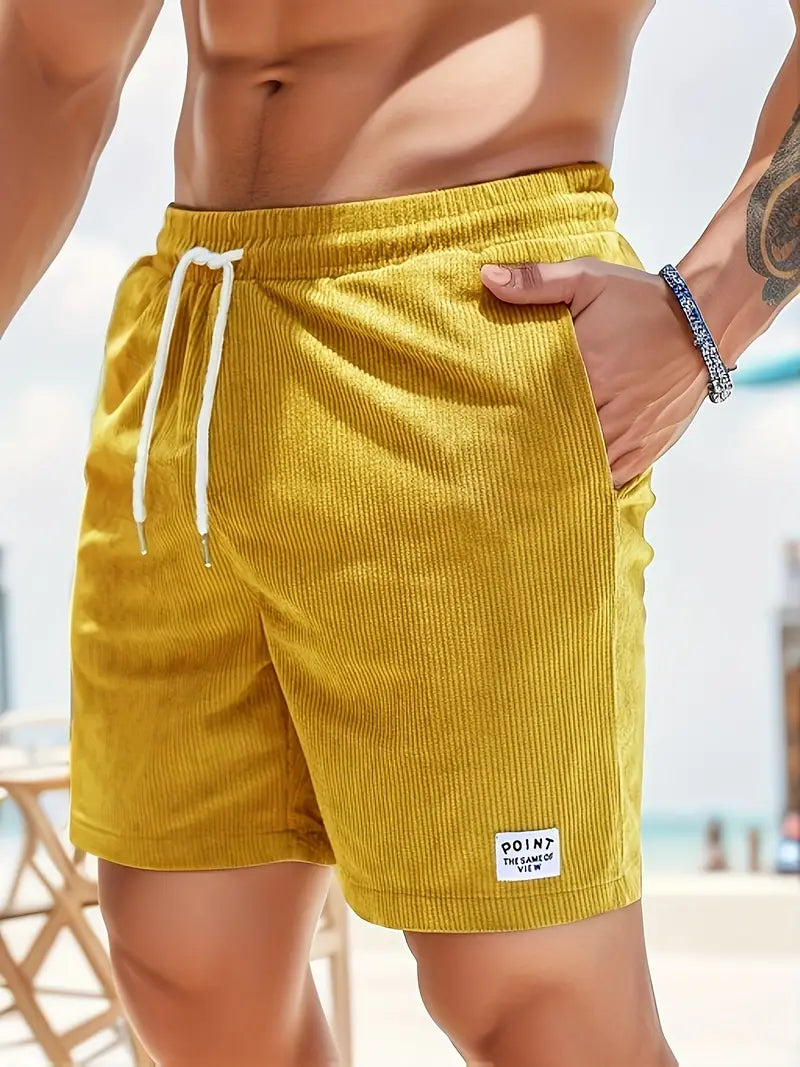 Heren Short | Straight | Trekkoord | Zomer