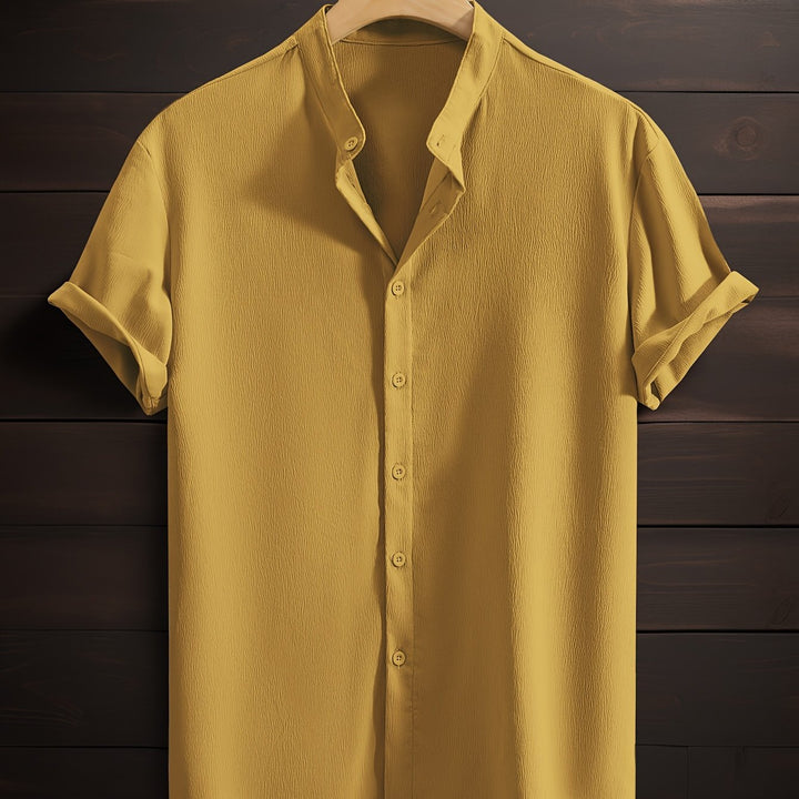 Heren Shirt | Straight | Knoopsluiting | Zomer