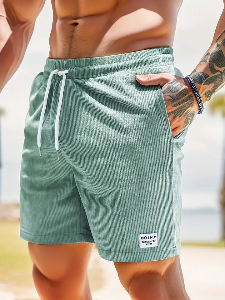Heren Short | Straight | Trekkoord | Zomer