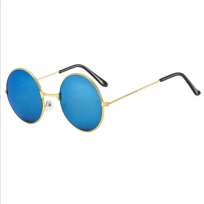 Heren Zonnebril | Retro | Rond Montuur | Zomer