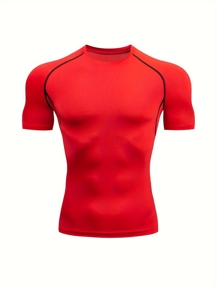 Heren Top | Slimfit | Naadloos Design | Zomer