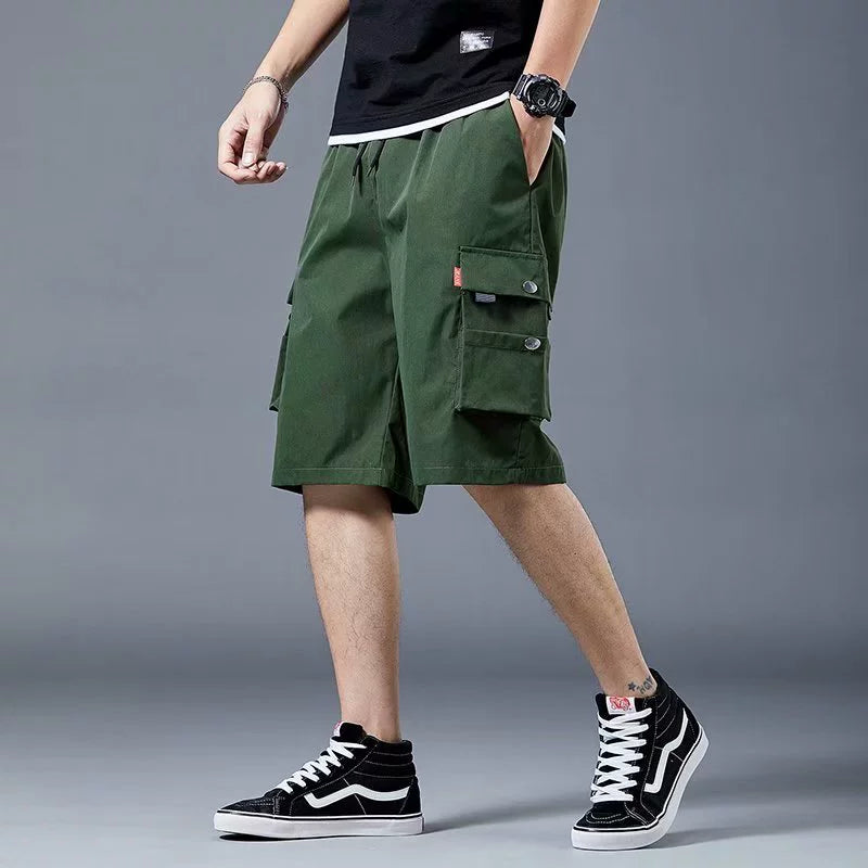 Heren Shorts | Straight | Utility Zakken | Zomer