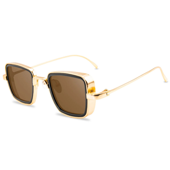 Heren Zonnebril | Retro | Vierkant Design | Zomer