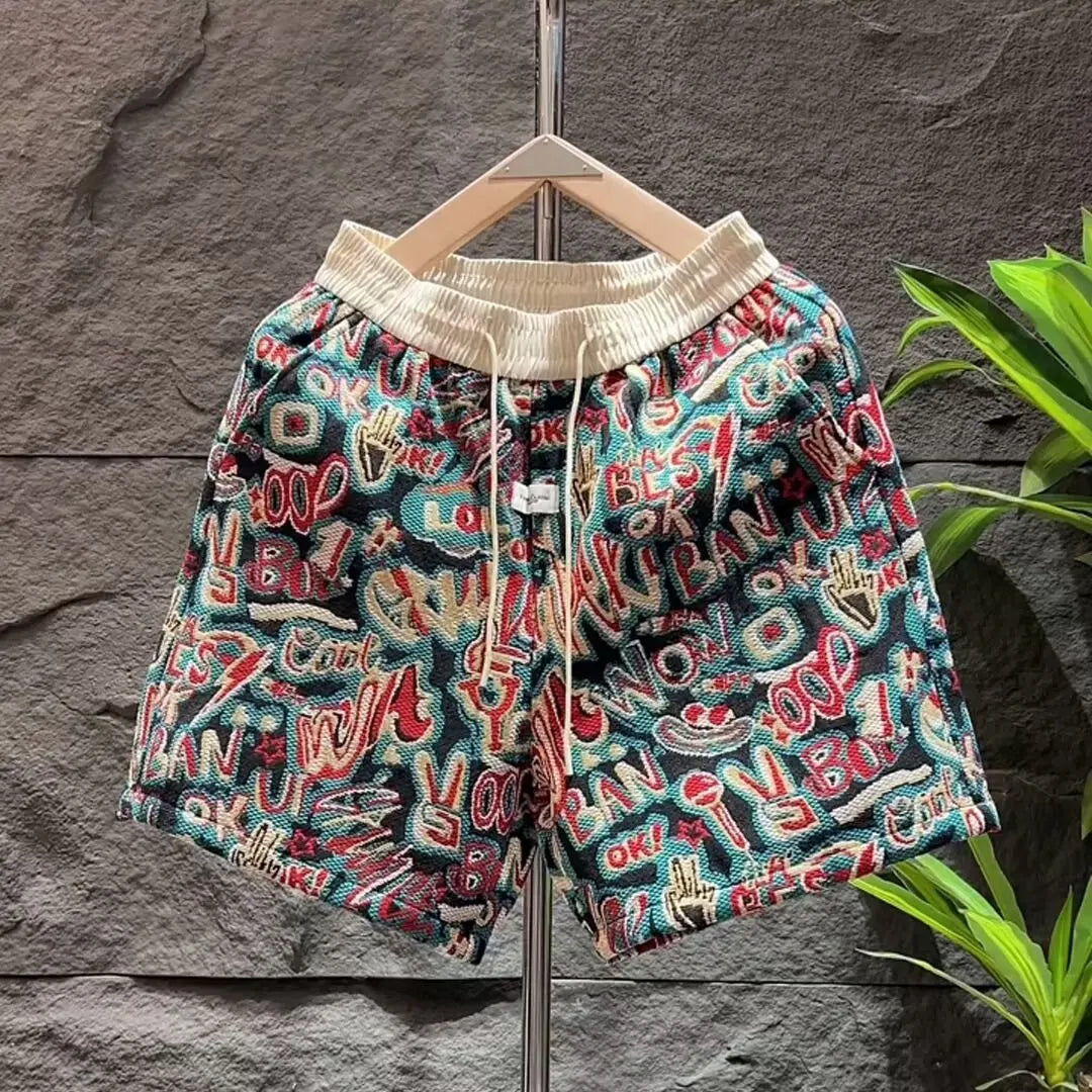 Heren Short | Oversized | Trekkoord | Zomer