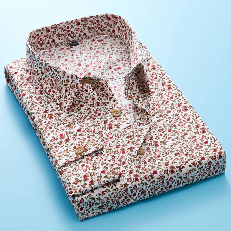 Heren Shirt | Elegant | Met Knoopjes | Zomer