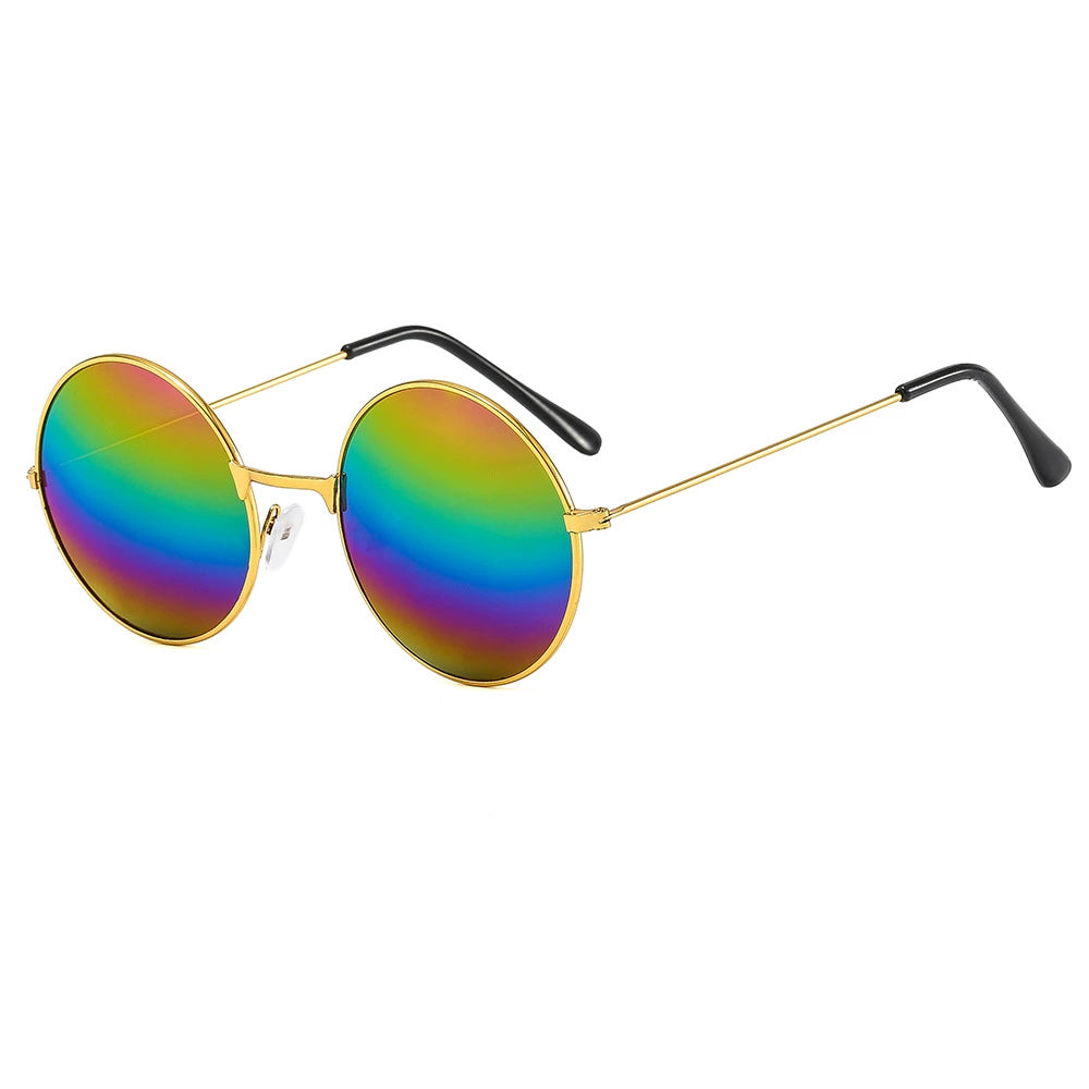 Heren Zonnebril | Retro | Rond Montuur | Zomer