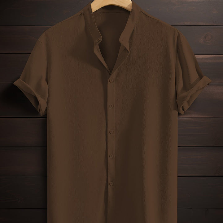 Heren Shirt | Straight | Knoopsluiting | Zomer