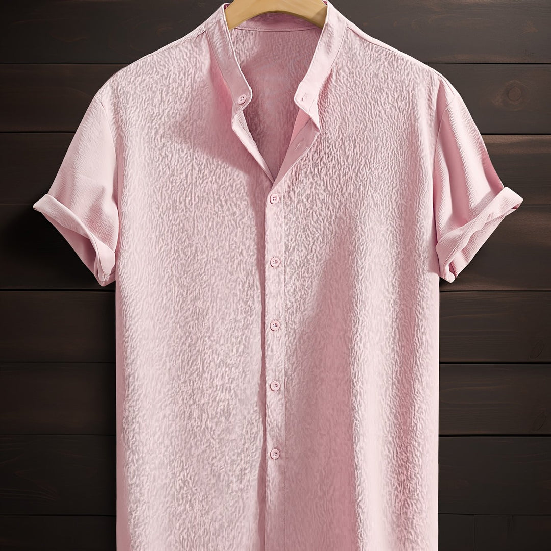 Heren Shirt | Straight | Knoopsluiting | Zomer