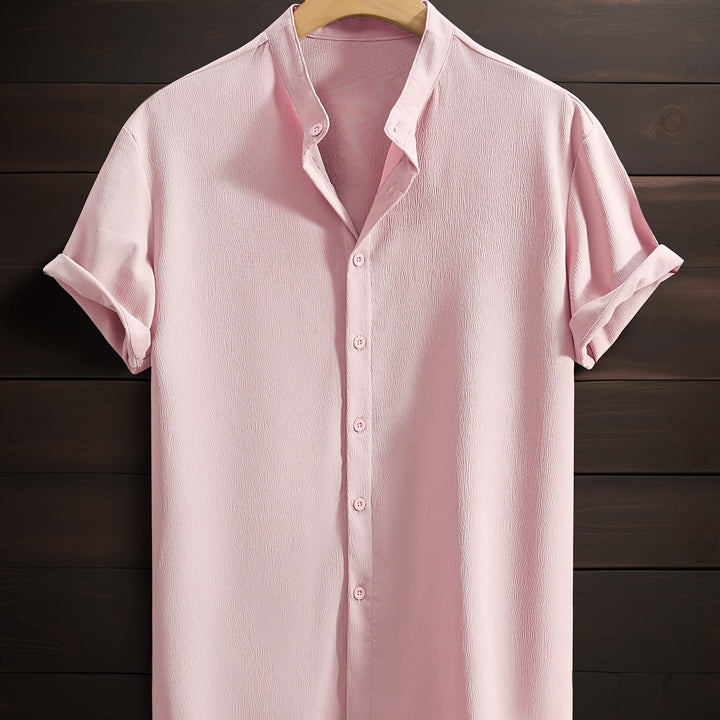 Heren Shirt | Straight | Knoopsluiting | Zomer