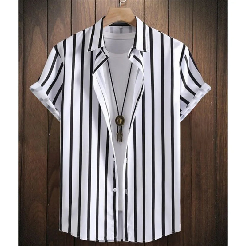 Heren Shirt | Vintage | Korte Mouw | Zomer