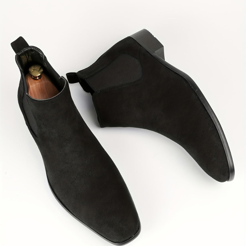 Laarzen Heren | Elastische Enkellaarzen | Slip-On & Antislip Zool | Schoenen Heren