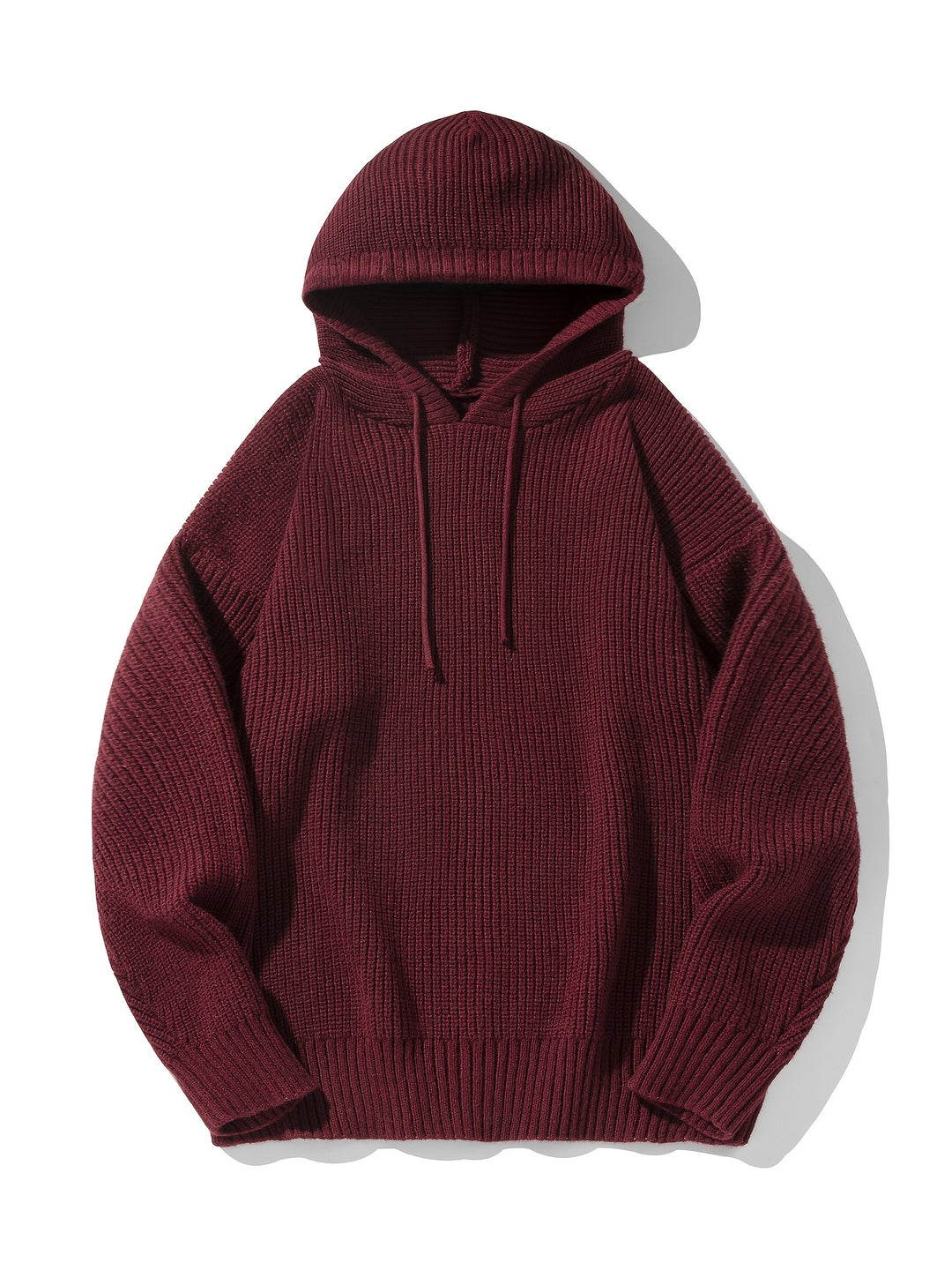 Heren Gebreide Hoodie | Retro Stijl & Comfortabel | Met Zakken | Lente/Herfst