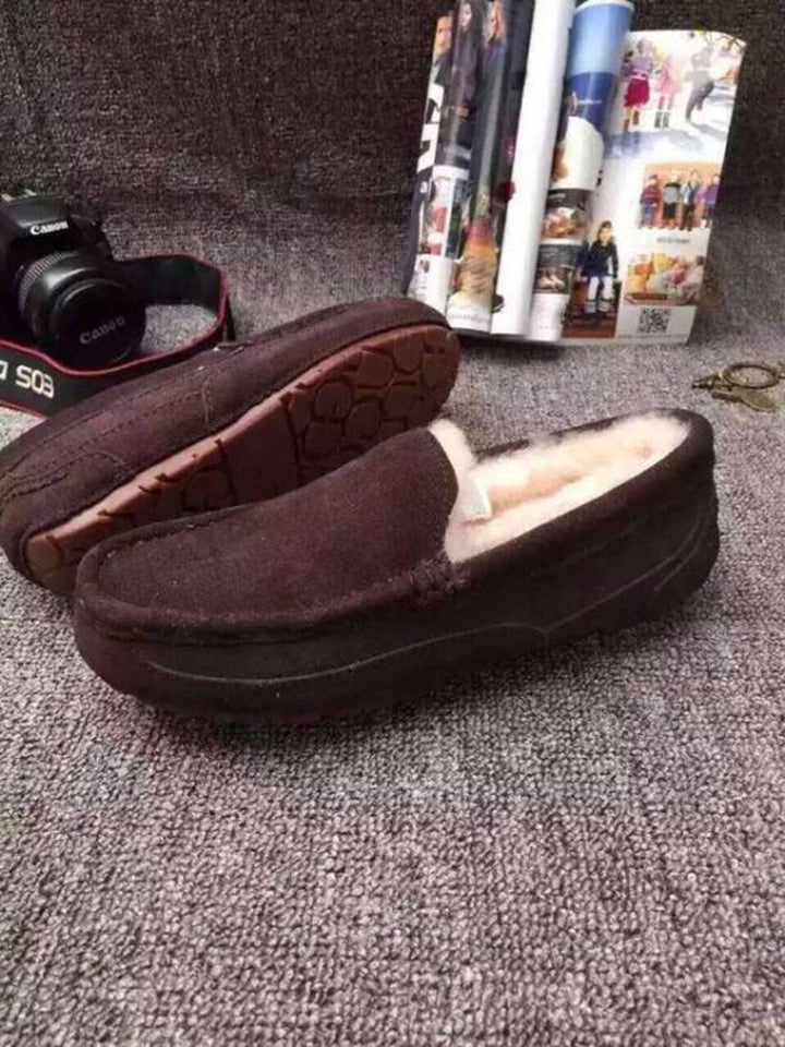 Loafers Heren | Warme Instappers met Pluche | Comfortabele Casual Schoenen