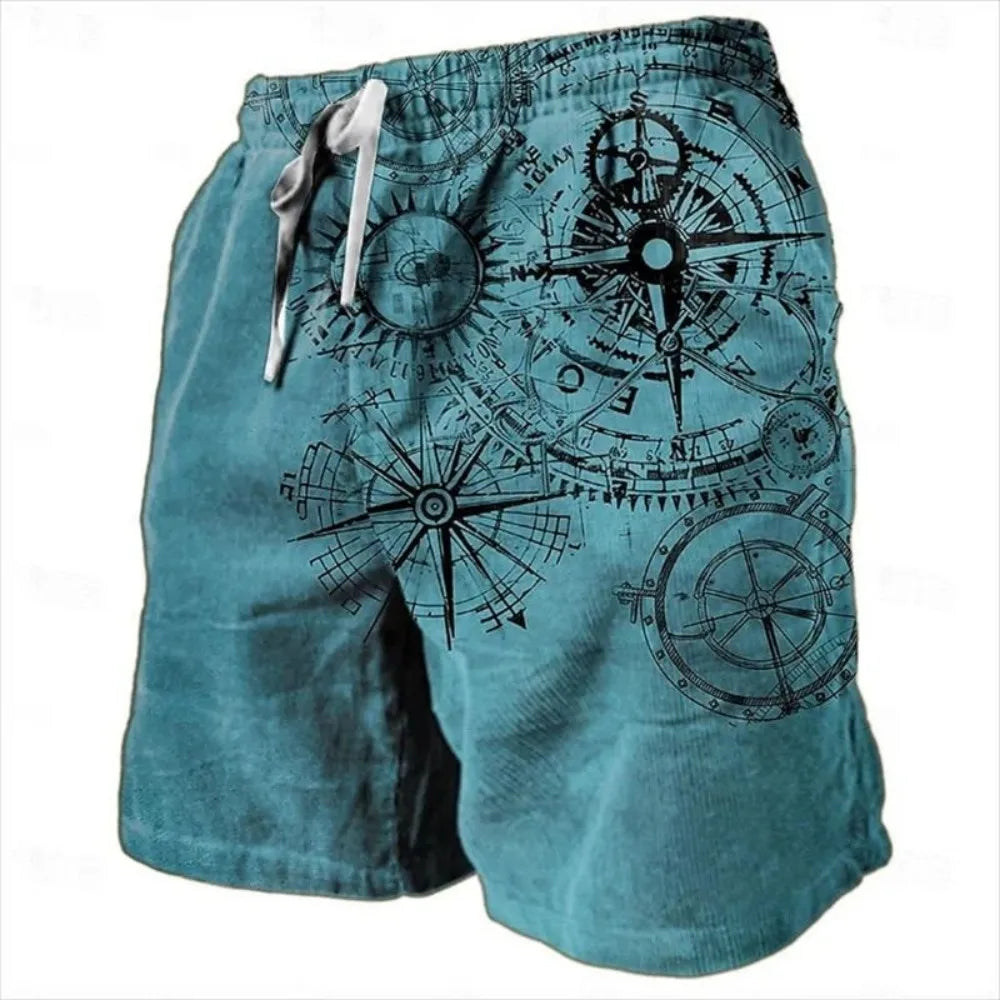 Heren Shorts | Retro | Trekkoord | Zomer