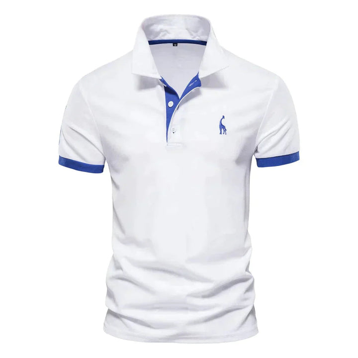 Heren Polo T-Shirt | Korte Mouwen & Kraag | Casual Zomer Polo | Katoen & Polyester