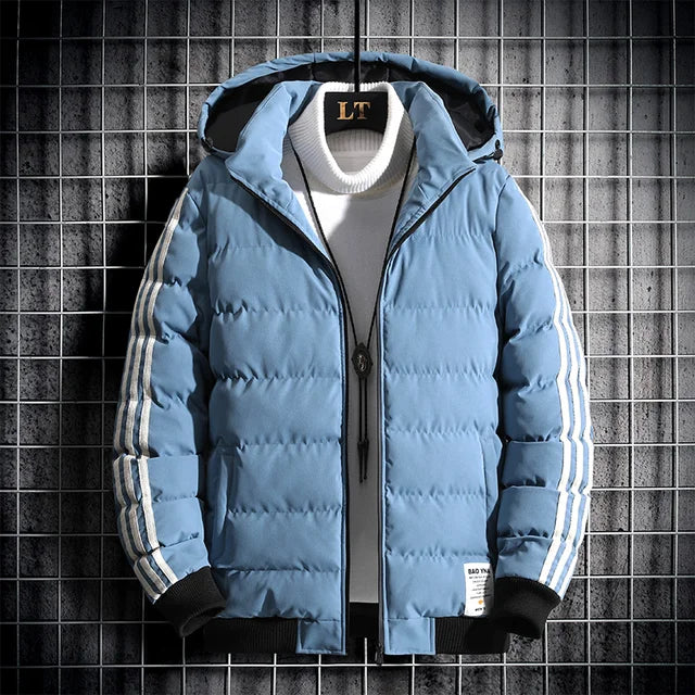 Warme en gewatteerde winterjas met comfortabele capuchon voor maximaal comfort | Jay