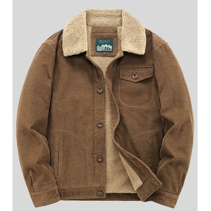 Winterjas Heren | Dikke Tussenjas | Casual Vintage Werkkleding