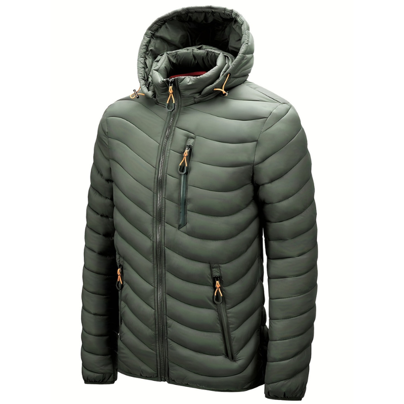 Tussenjas Heren | Winterjas Heren met Capuchon | Warm & Winddicht