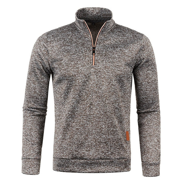 Truien Heren | Stijlvolle Coltrui Heren met Half Zip | Warme Wintertrui