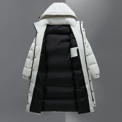 Winterjas Heren | Parka Jas | Lange Warme Jas met Capuchon | Outdoor