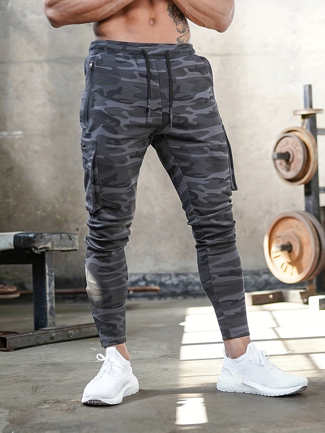Herensportbroek | Multifunctionele Cargojoggingbroek | Voor Sport & Outdoor